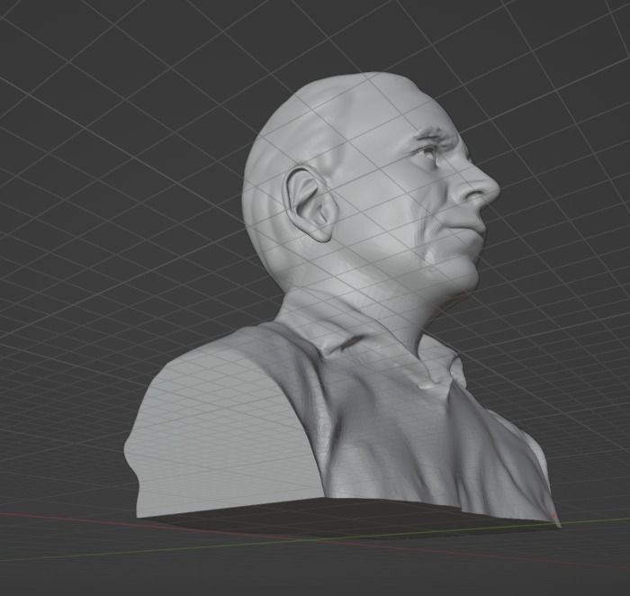 Ingmar Bergman 3D print model_9