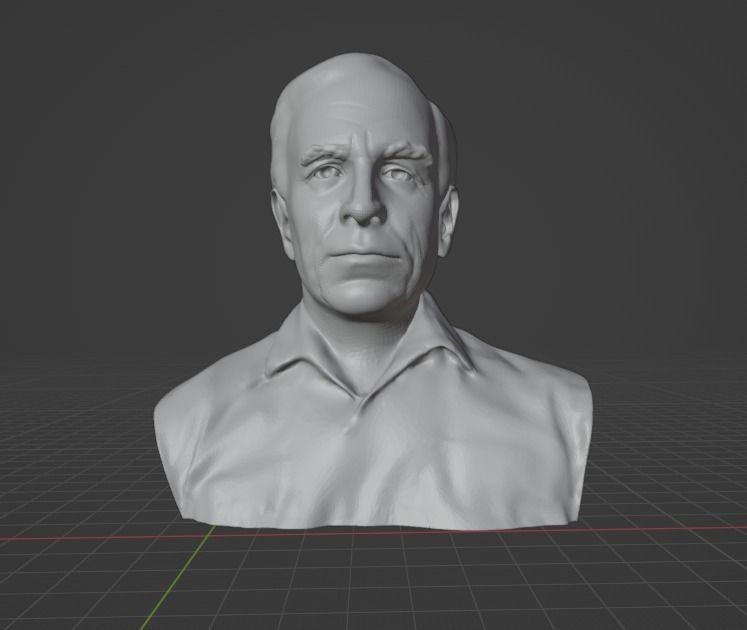 Ingmar Bergman 3D print model_14