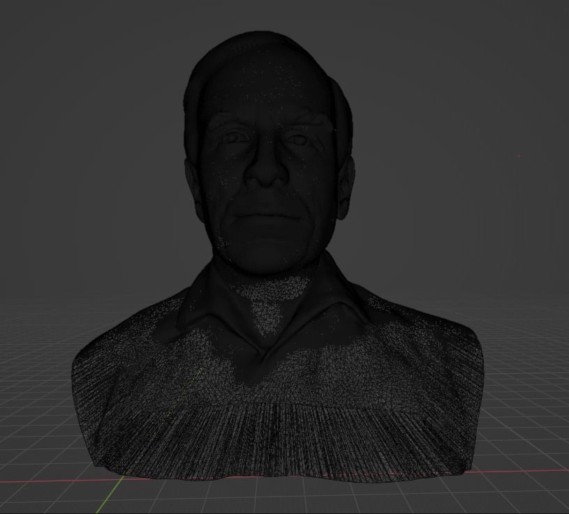 Ingmar Bergman 3D print model_6