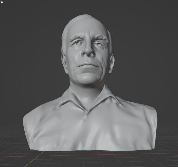 Ingmar Bergman 3D print model_1