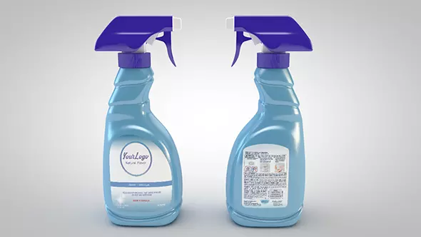 Spray Bottle 3D model