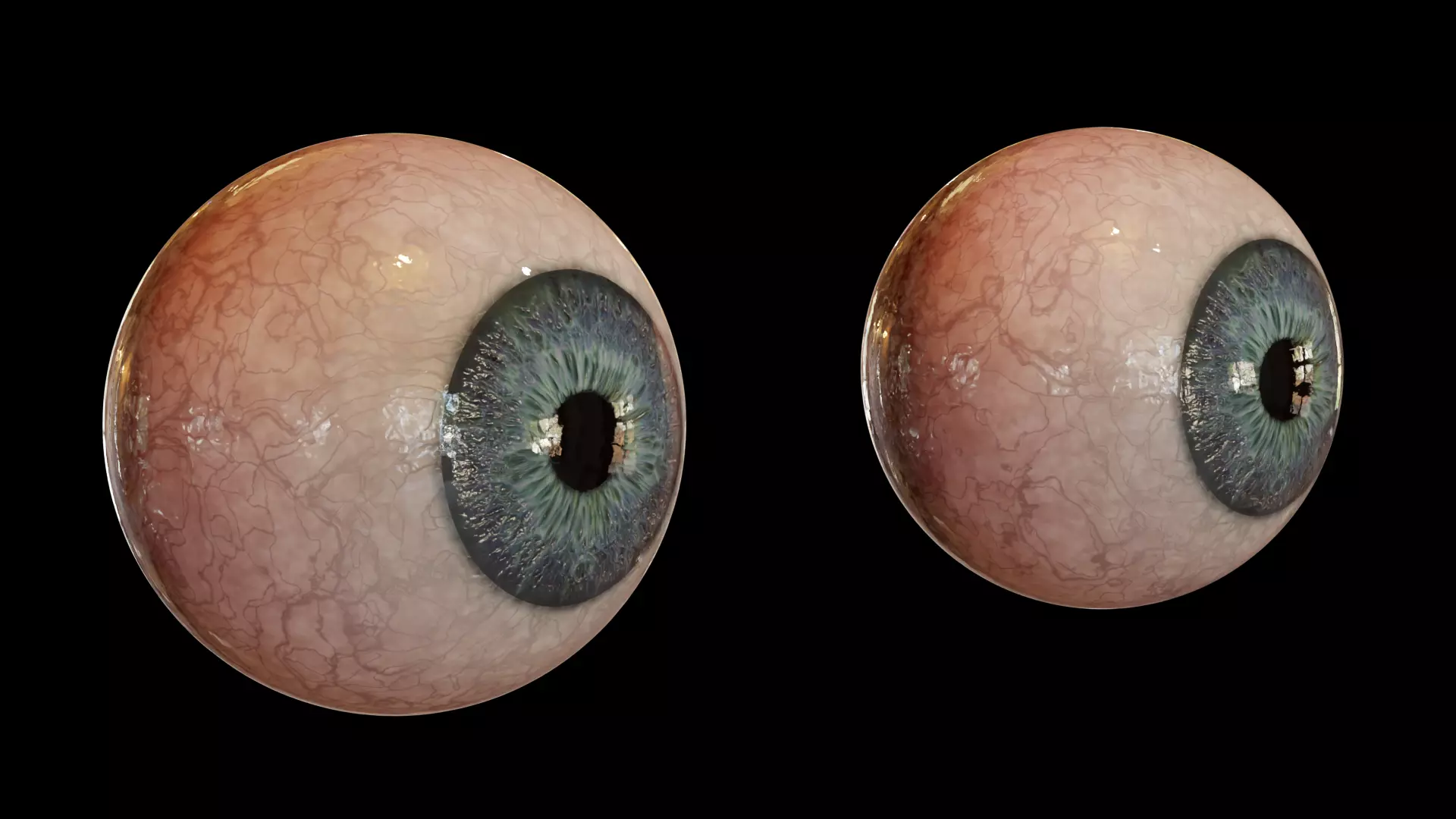 Hyper-Realistic Eye Rig - Blender 3D model_0