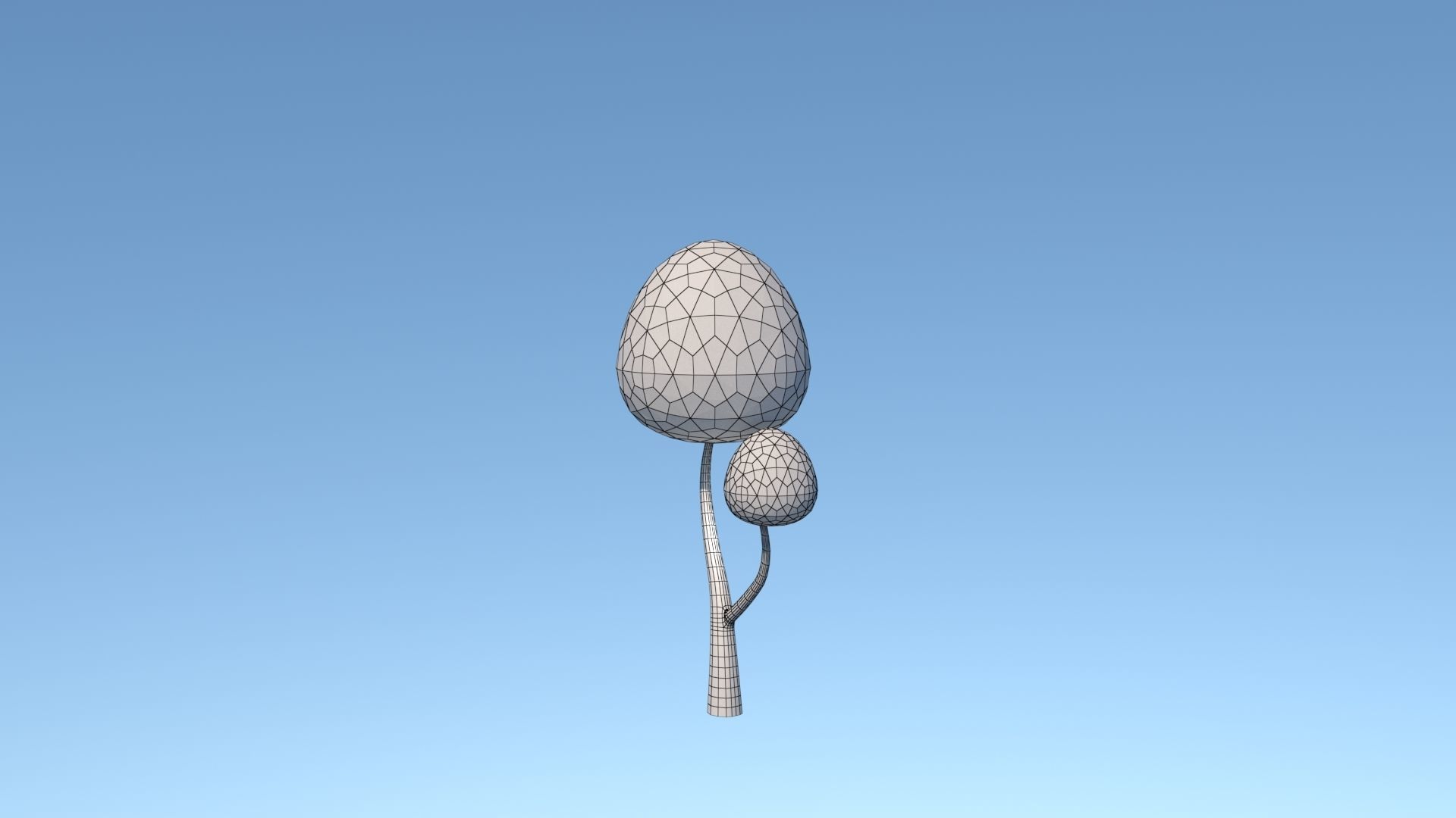 Cartoon Tree 02 3D model_10