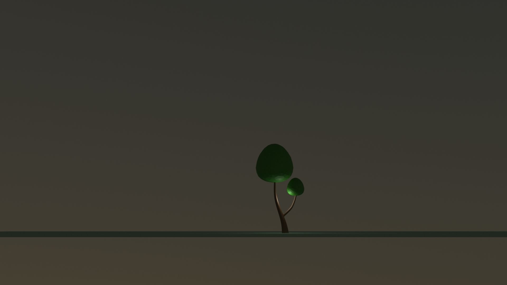 Cartoon Tree 02 3D model_8