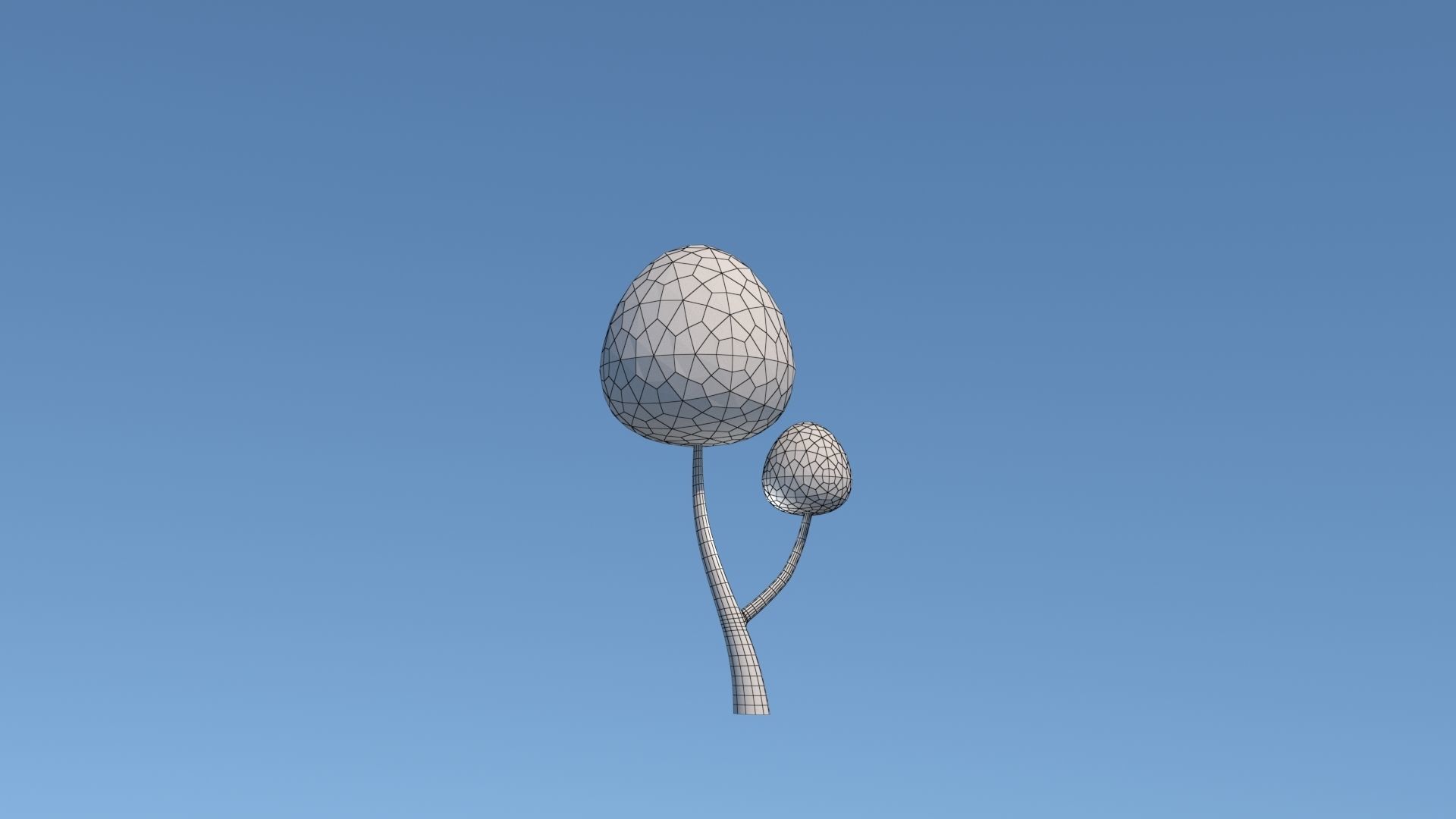 Cartoon Tree 02 3D model_9