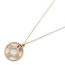 YD131 silver necklace with roman numeral 3D print model_6