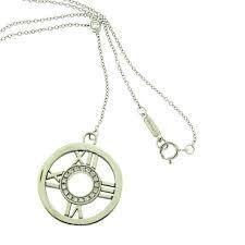 YD131 silver necklace with roman numeral 3D print model_1