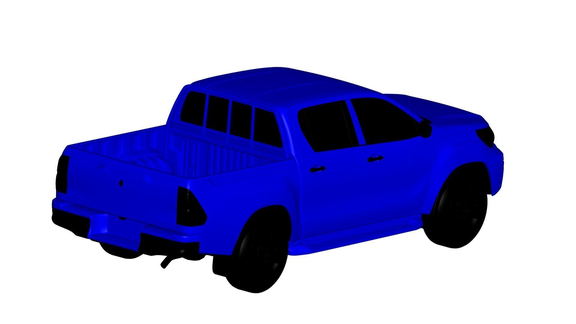 Toyota Hilux  3D model_1