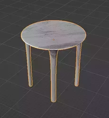Round Table Free 3D model