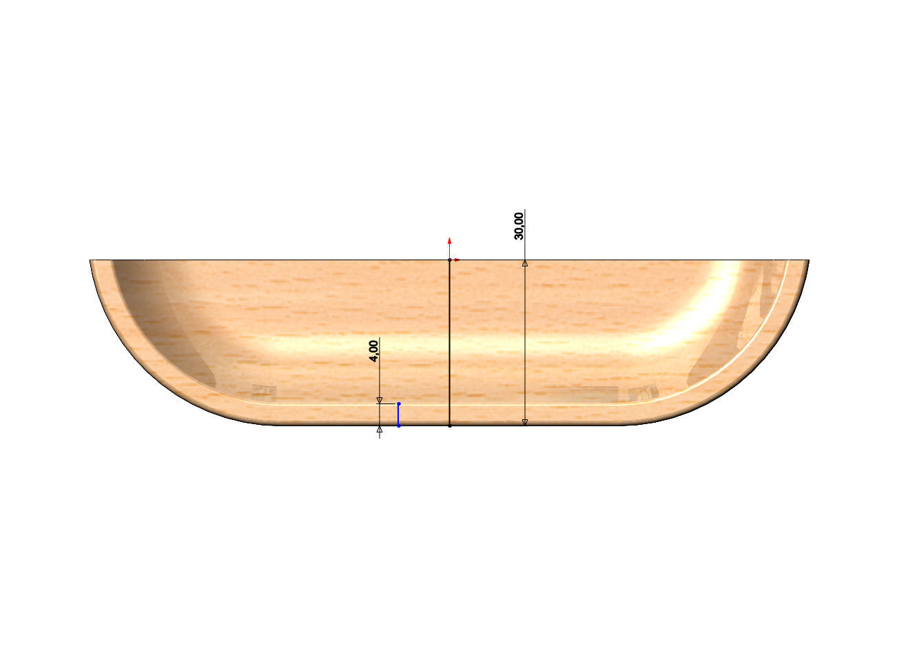 Cabinet drawer handle and pull N006 miniset 3D print model_5