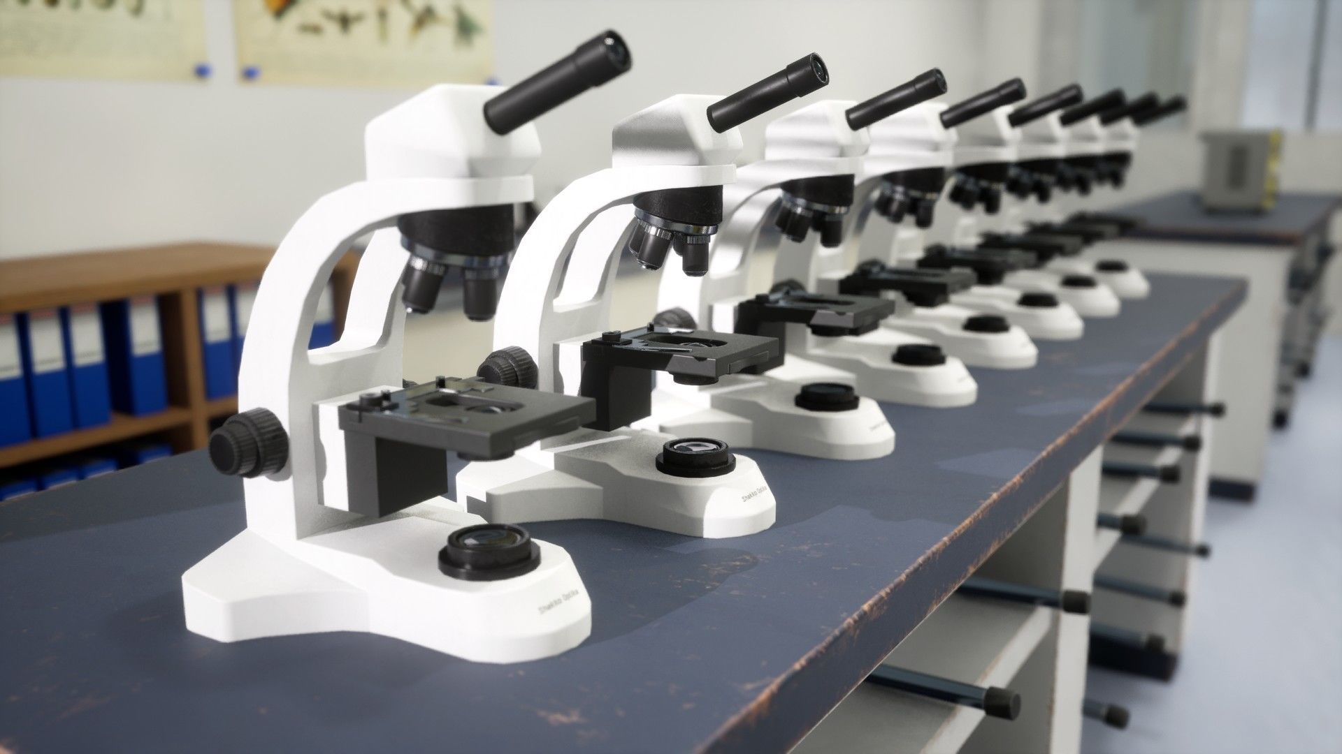 3D model Japanese School Science Classroom VR / AR / low-poly | CGTrader