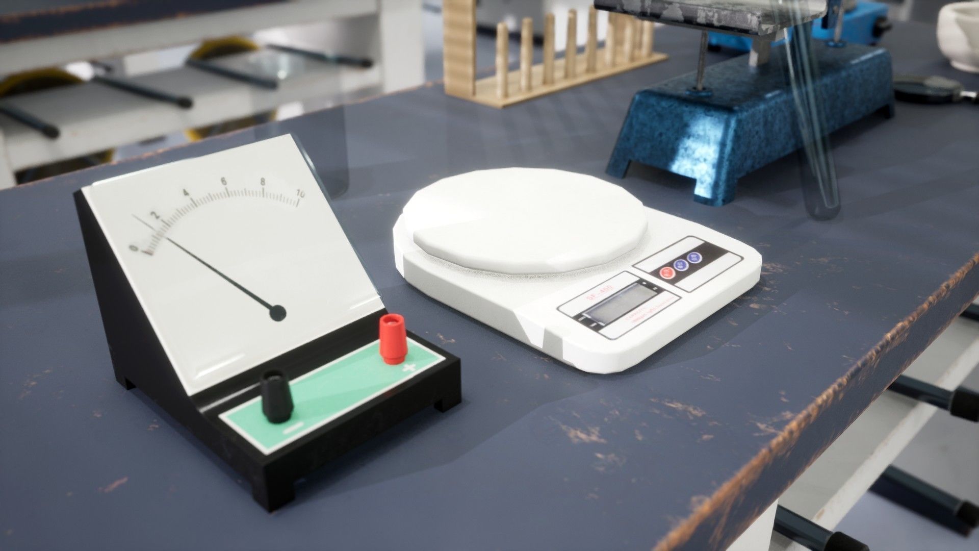 3D model Japanese School Science Classroom VR / AR / low-poly | CGTrader