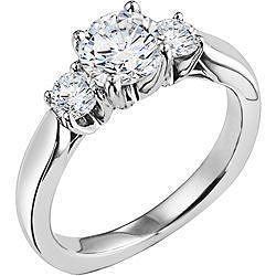 YD137 ring with two hearts 3D print model