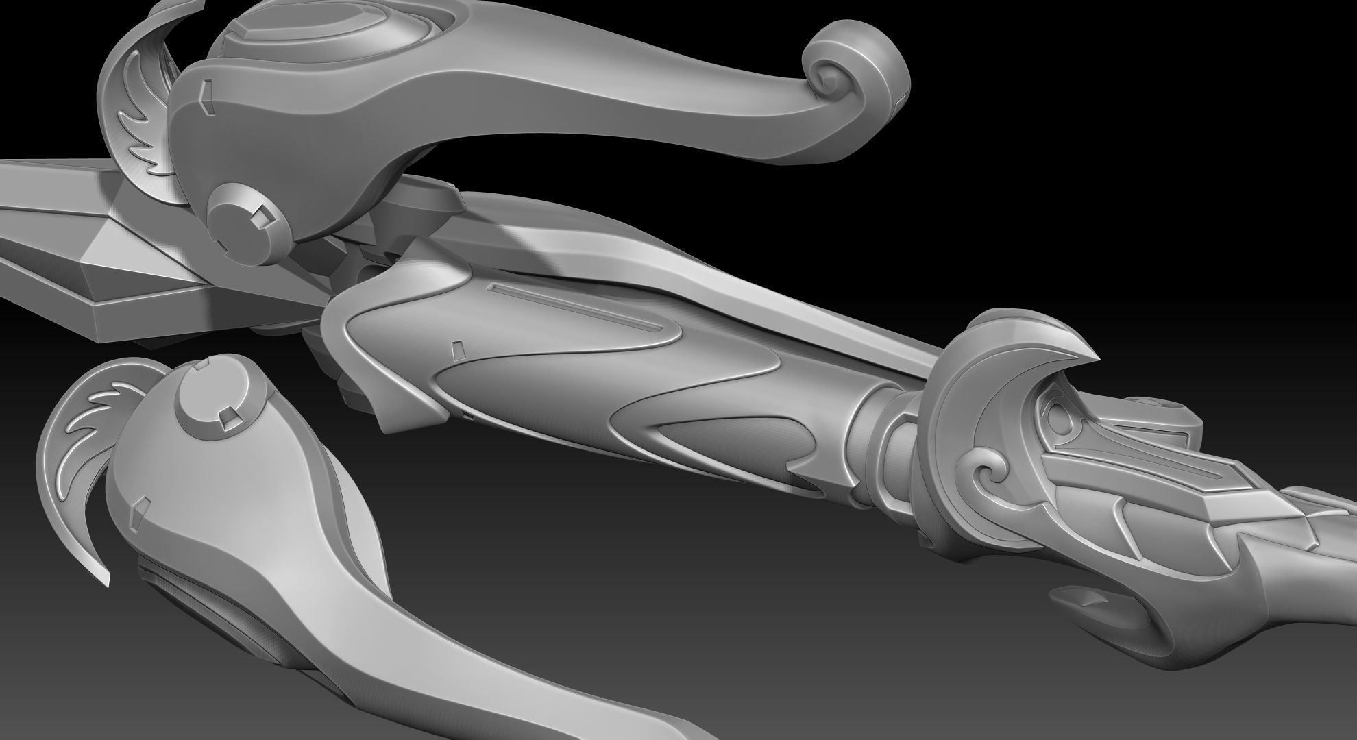 Atlantic Mercy Staff  3D print model_11