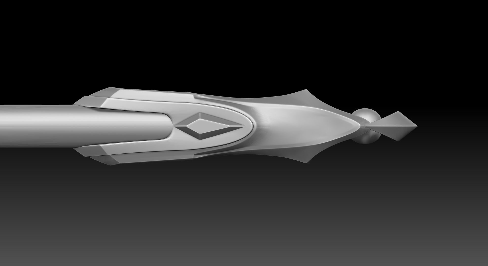 Atlantic Mercy Staff  3D print model_16