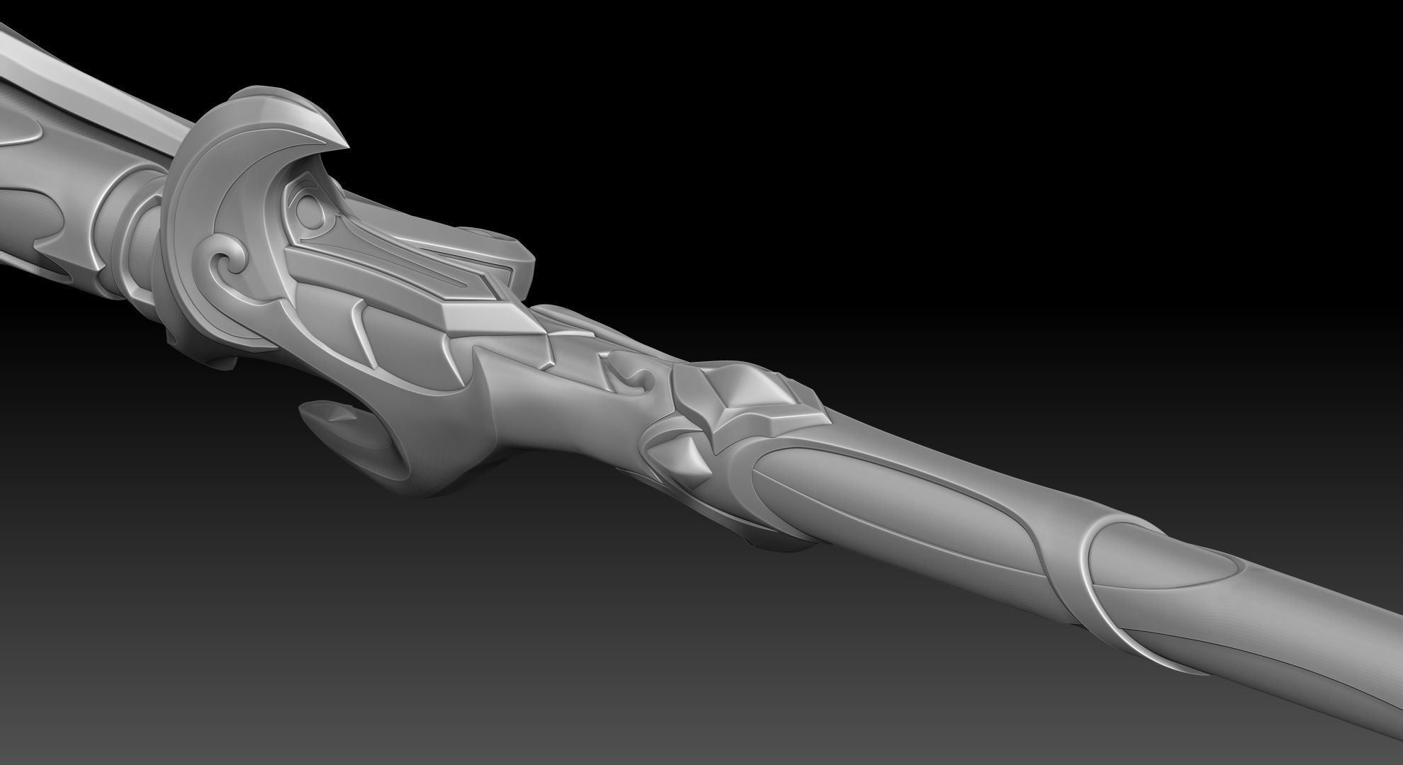 Atlantic Mercy Staff  3D print model_18