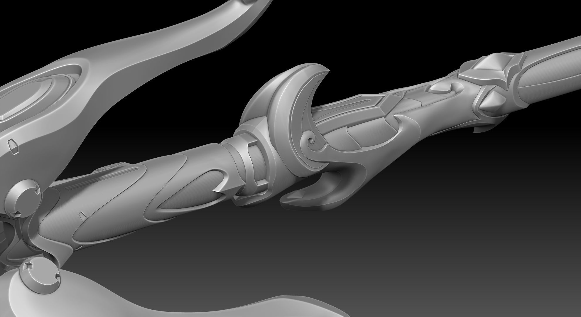 Atlantic Mercy Staff  3D print model_12