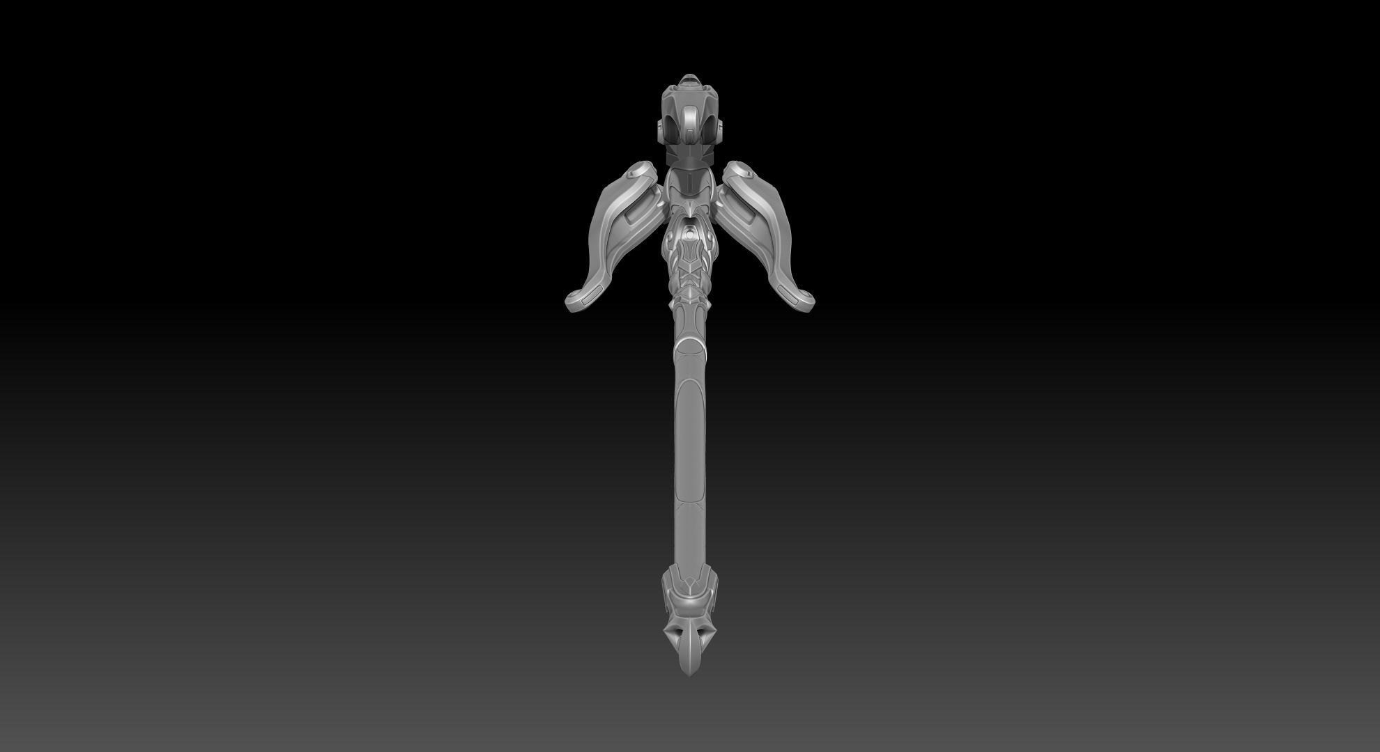 Atlantic Mercy Staff  3D print model_19