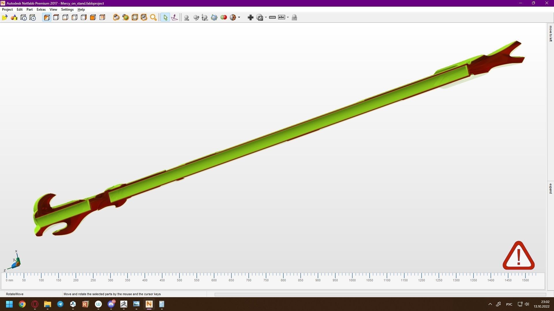 Atlantic Mercy Staff  3D print model_24