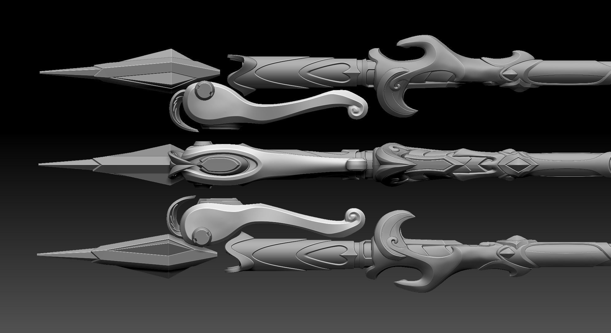 Atlantic Mercy Staff  3D print model_21