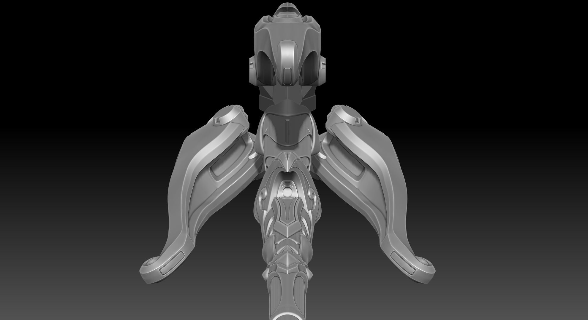 Atlantic Mercy Staff  3D print model_8