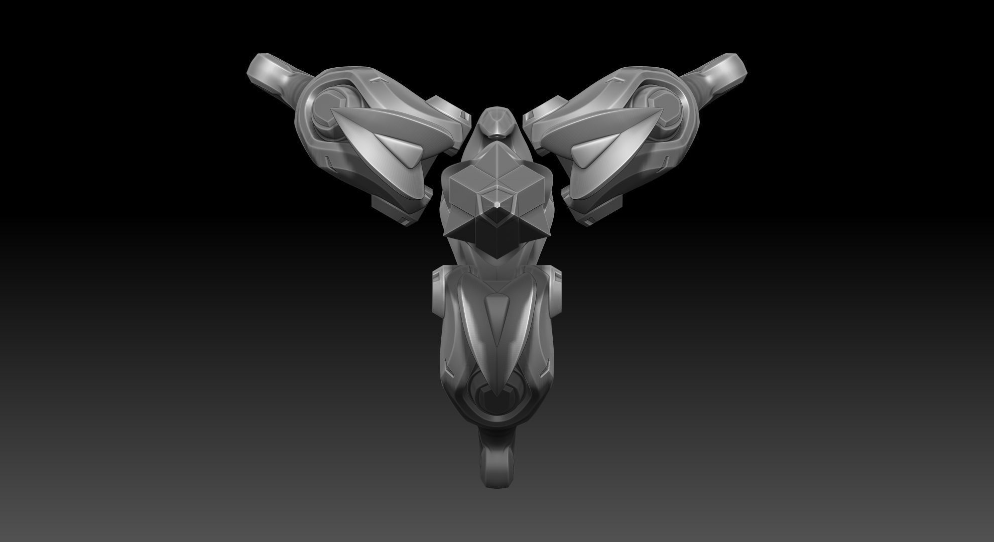 Atlantic Mercy Staff  3D print model_9