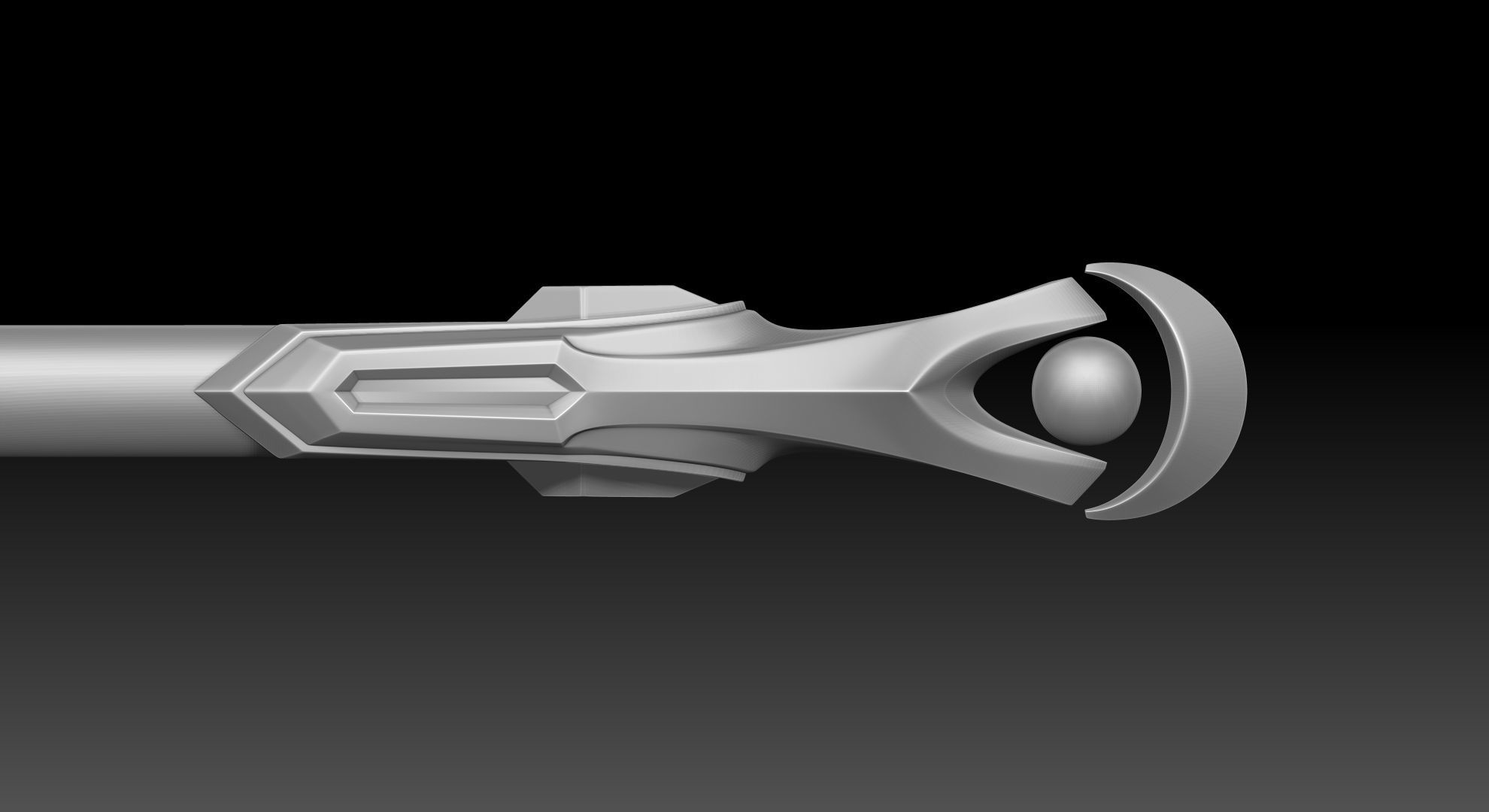 Atlantic Mercy Staff  3D print model_15