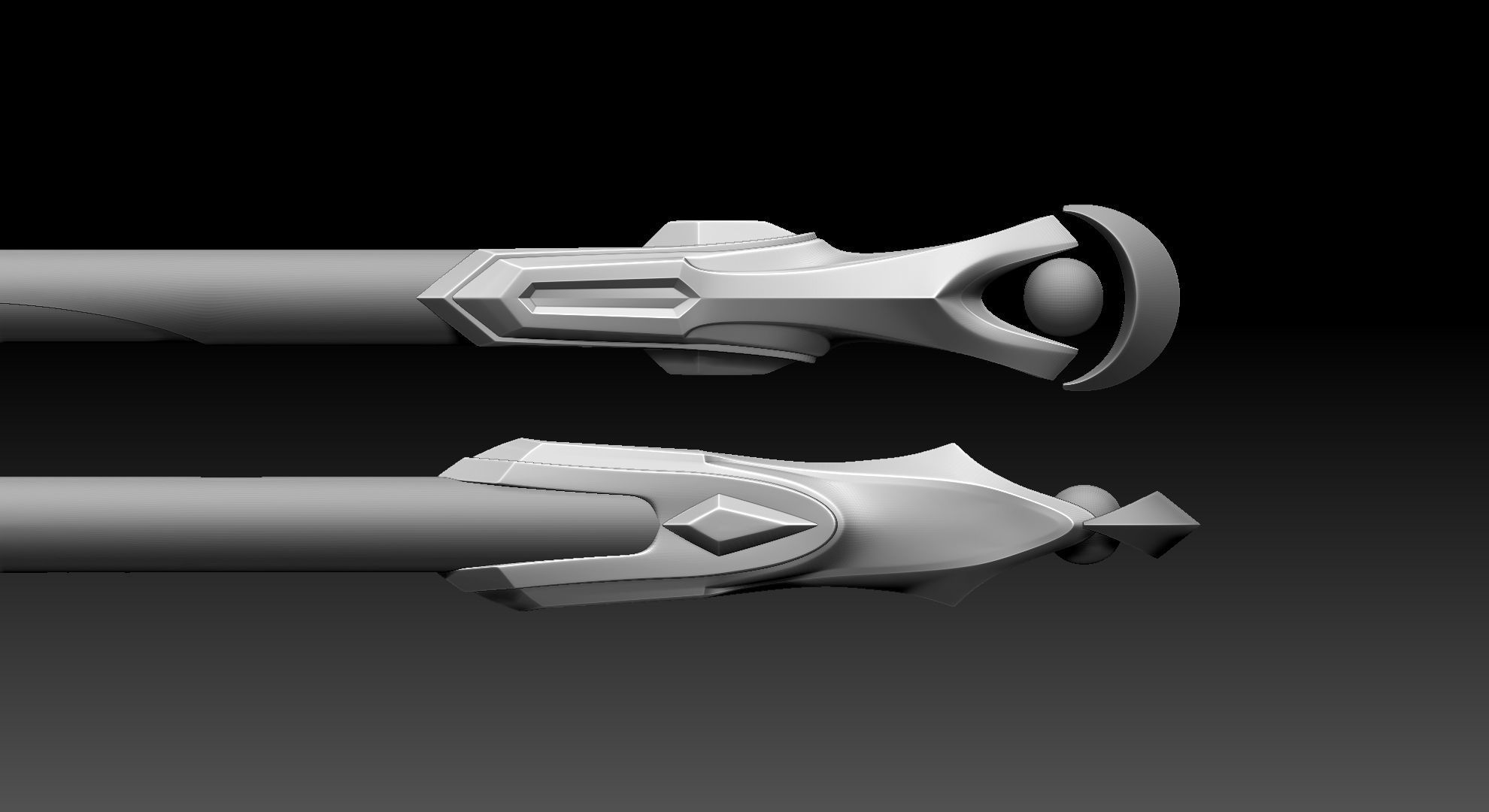 Atlantic Mercy Staff  3D print model_20