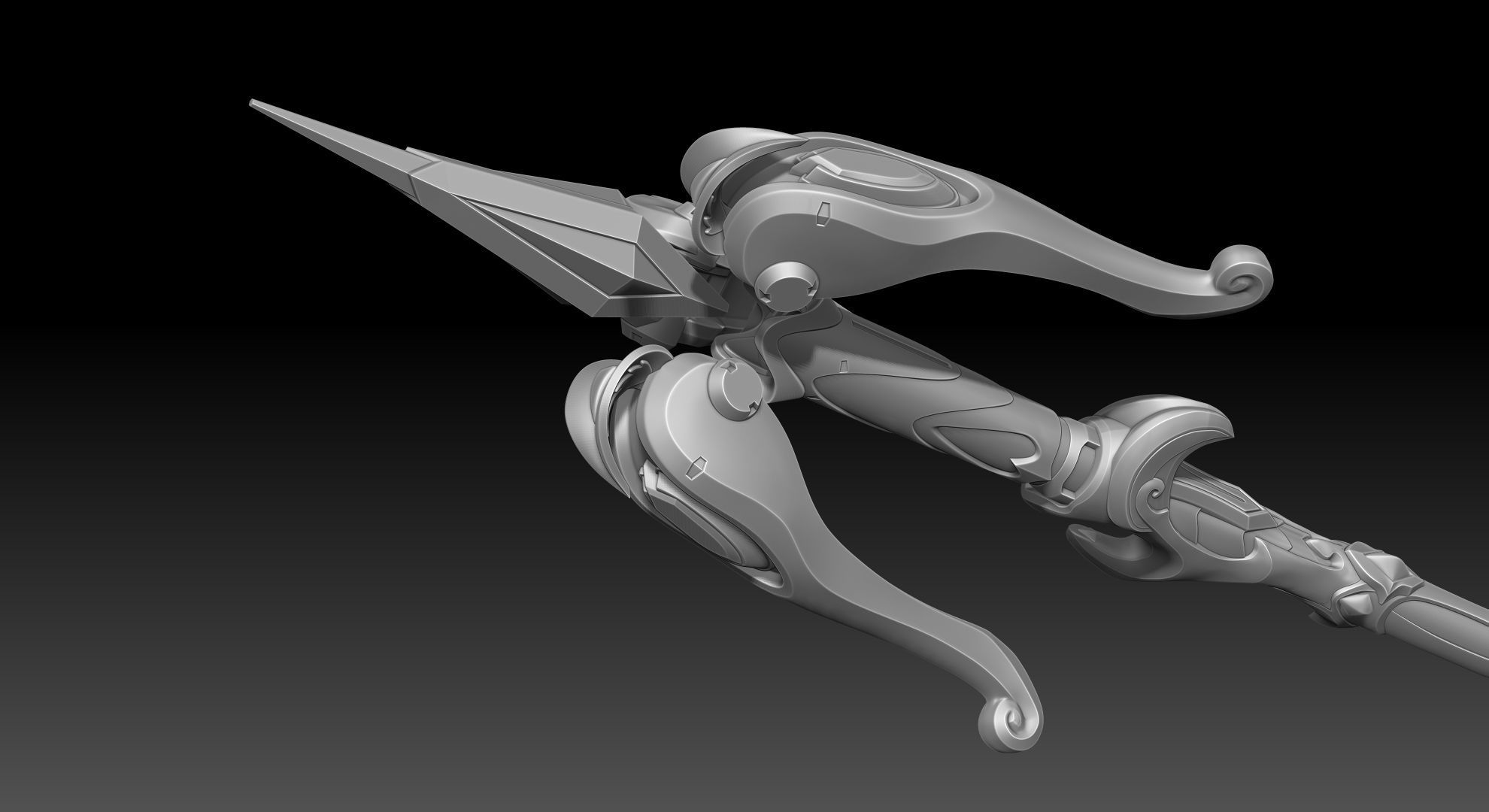 Atlantic Mercy Staff  3D print model_3