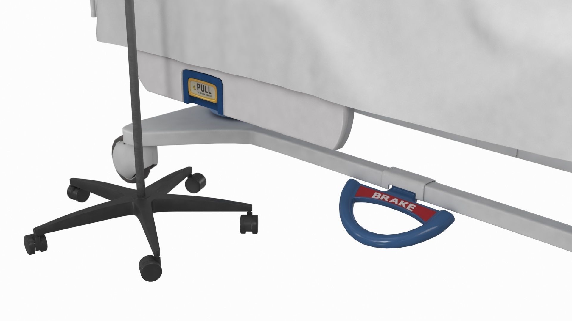 ICU Equipment Low-poly 3D model_16