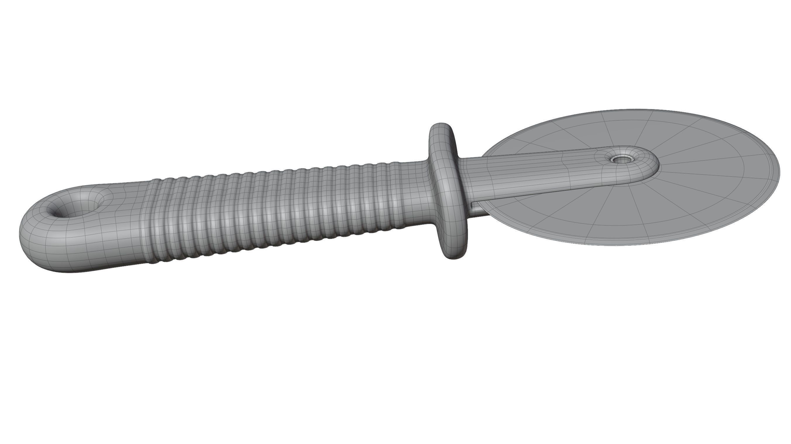 Pizza Cutter 3D model_10