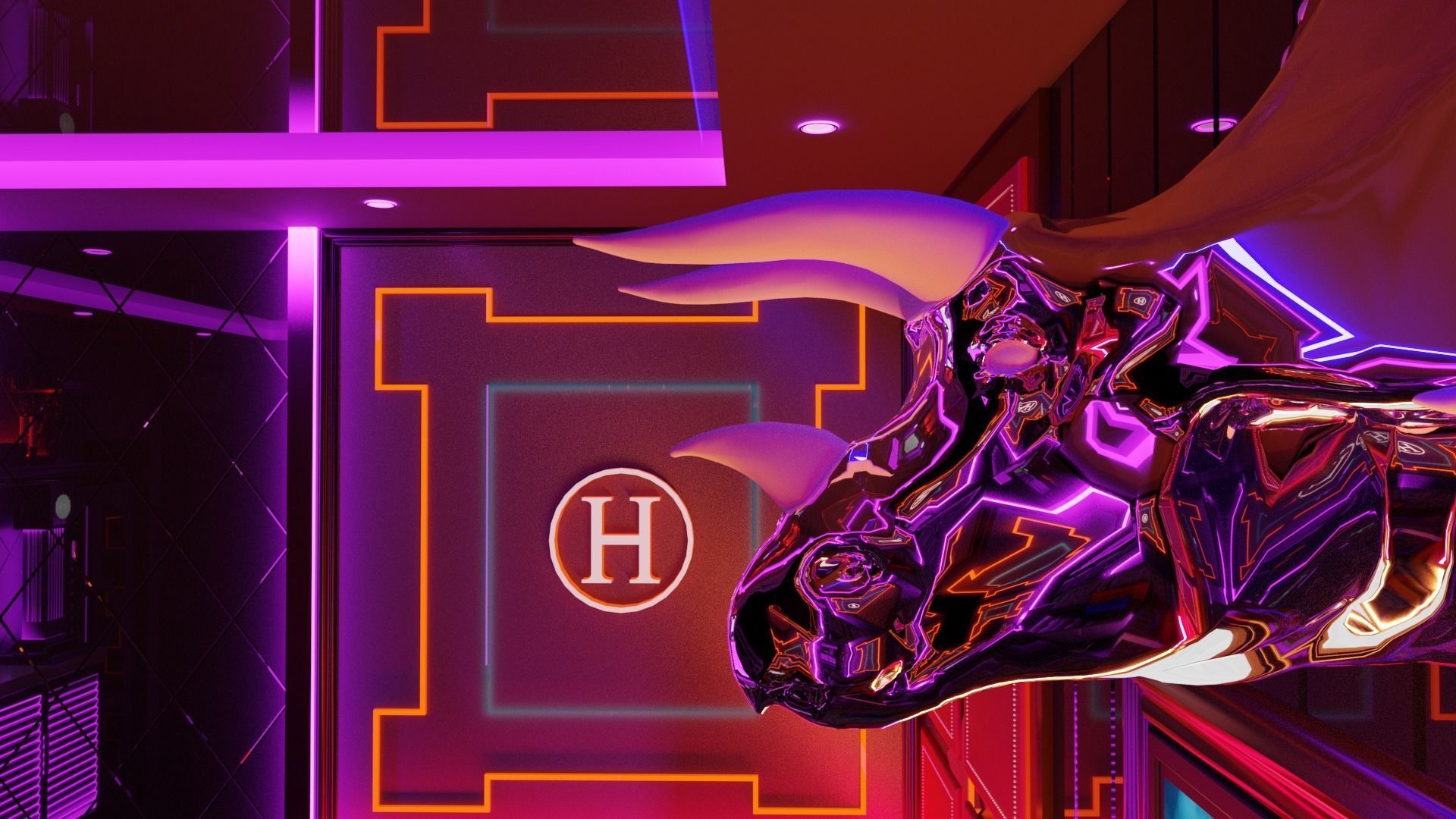 KTV room 3D model 3D model_10