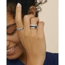 YD141 gold ring with diamonds 3D print model_5