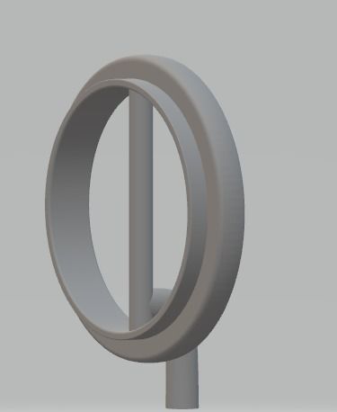 YD141 gold ring with diamonds 3D print model_19