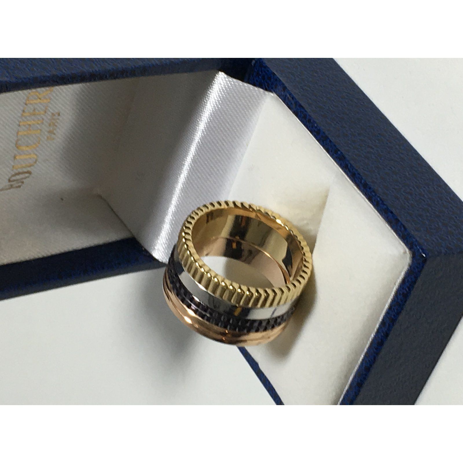 YD141 gold ring with diamonds 3D print model_16