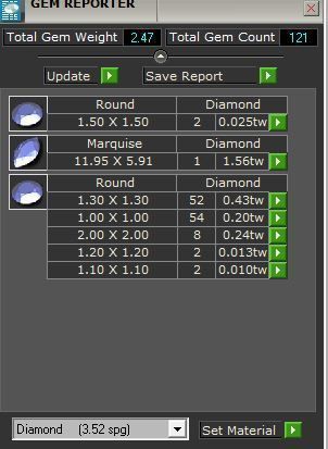 Tear diamond ring 3206 3D print model 3D print model_8