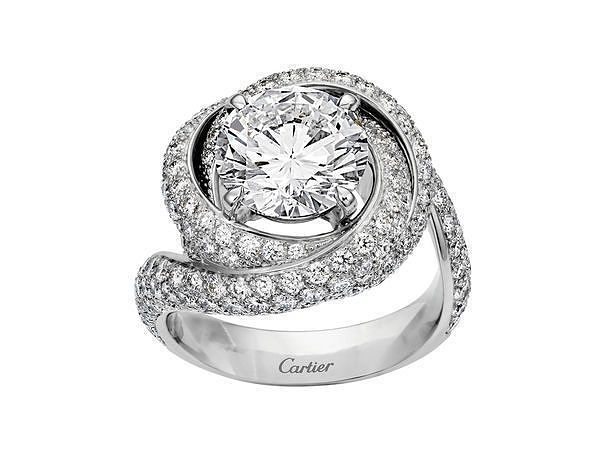 YD142 is beautiful engagement ring 3D print model
