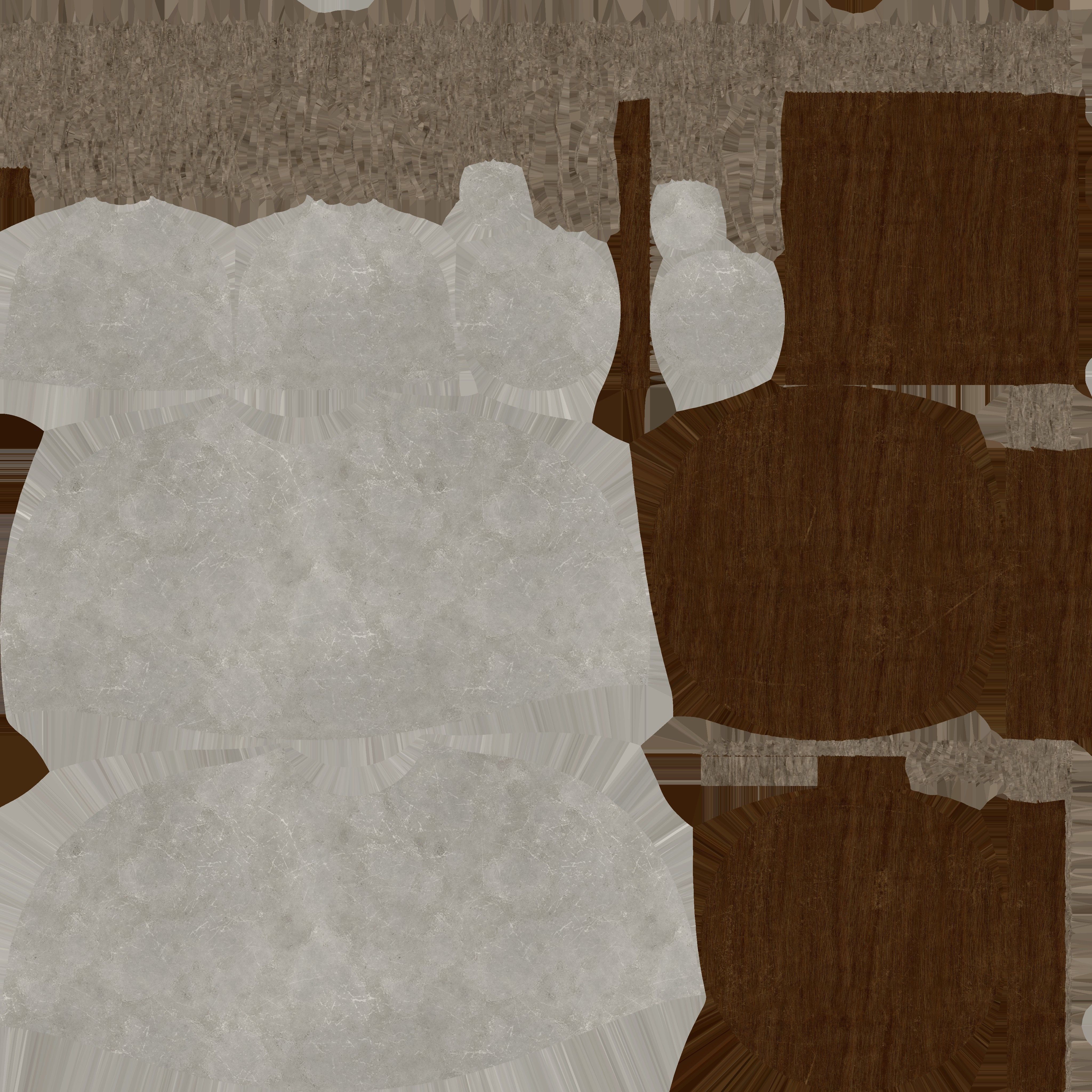 Wooden Bench 3D model_10