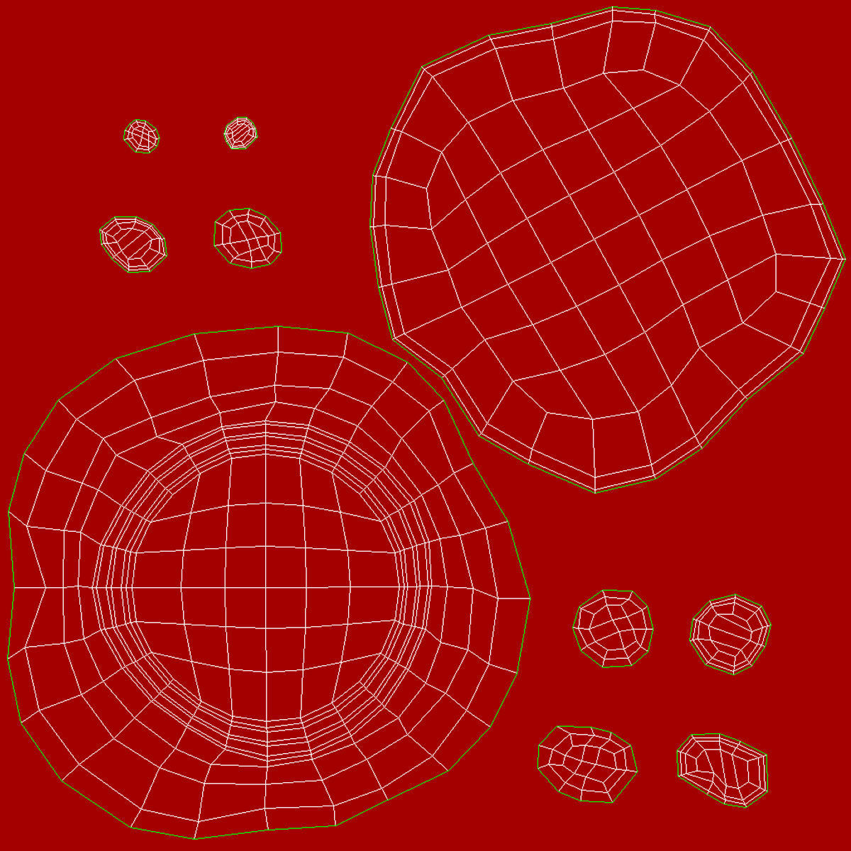 Wax Seal Low-poly 3D model_7