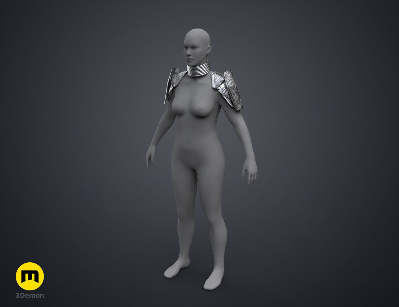 Dora Milaje Armor - Wakanda Forever 3D print model_9