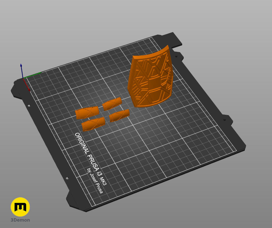 Dora Milaje Armor - Wakanda Forever 3D print model_29