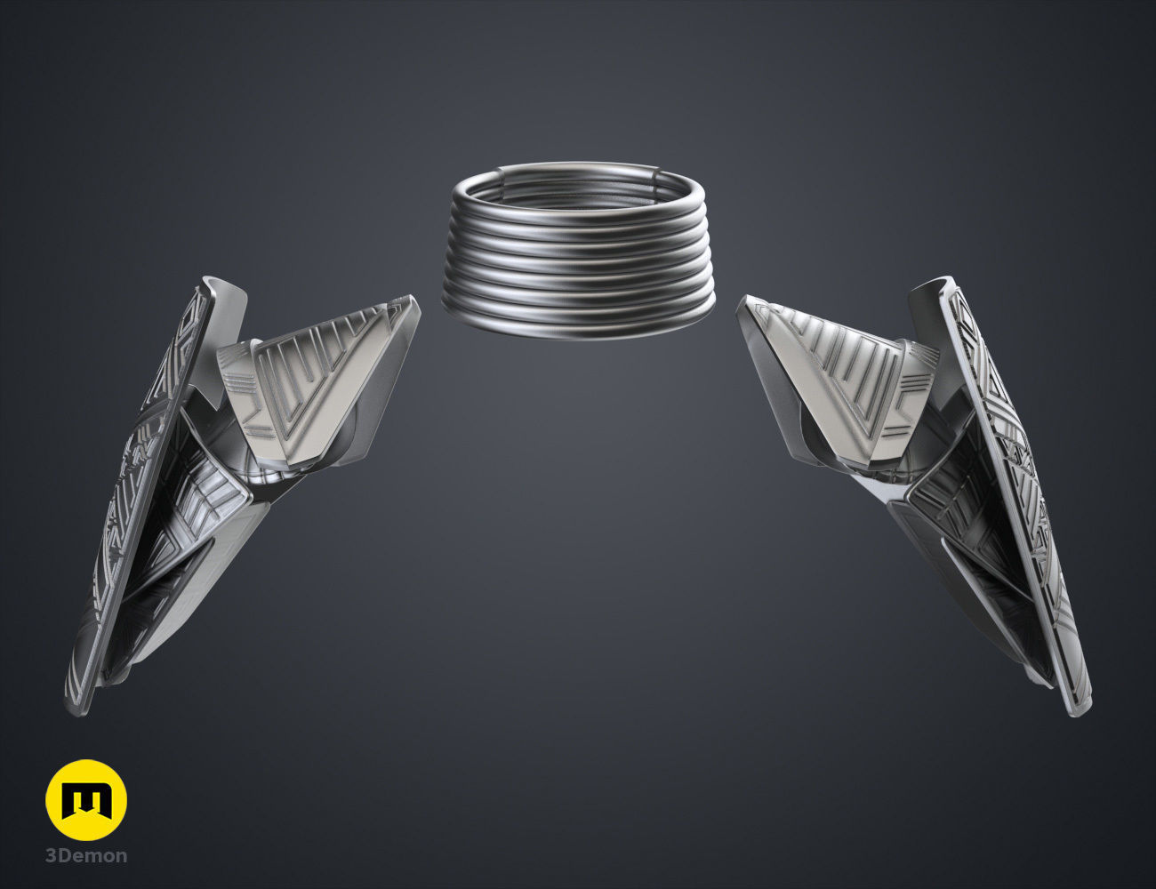 Dora Milaje Armor - Wakanda Forever 3D print model_17