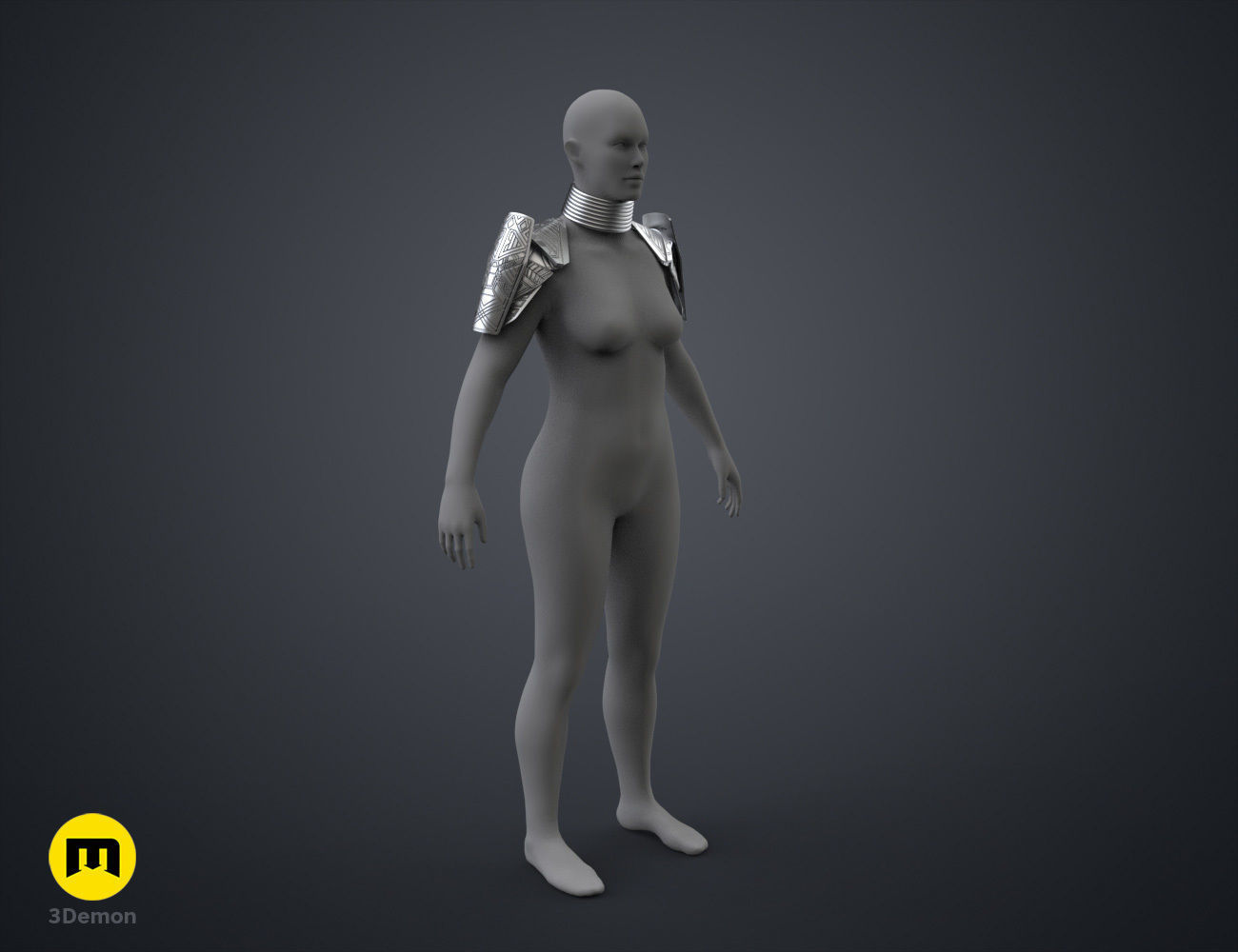 Dora Milaje Armor - Wakanda Forever 3D print model_26