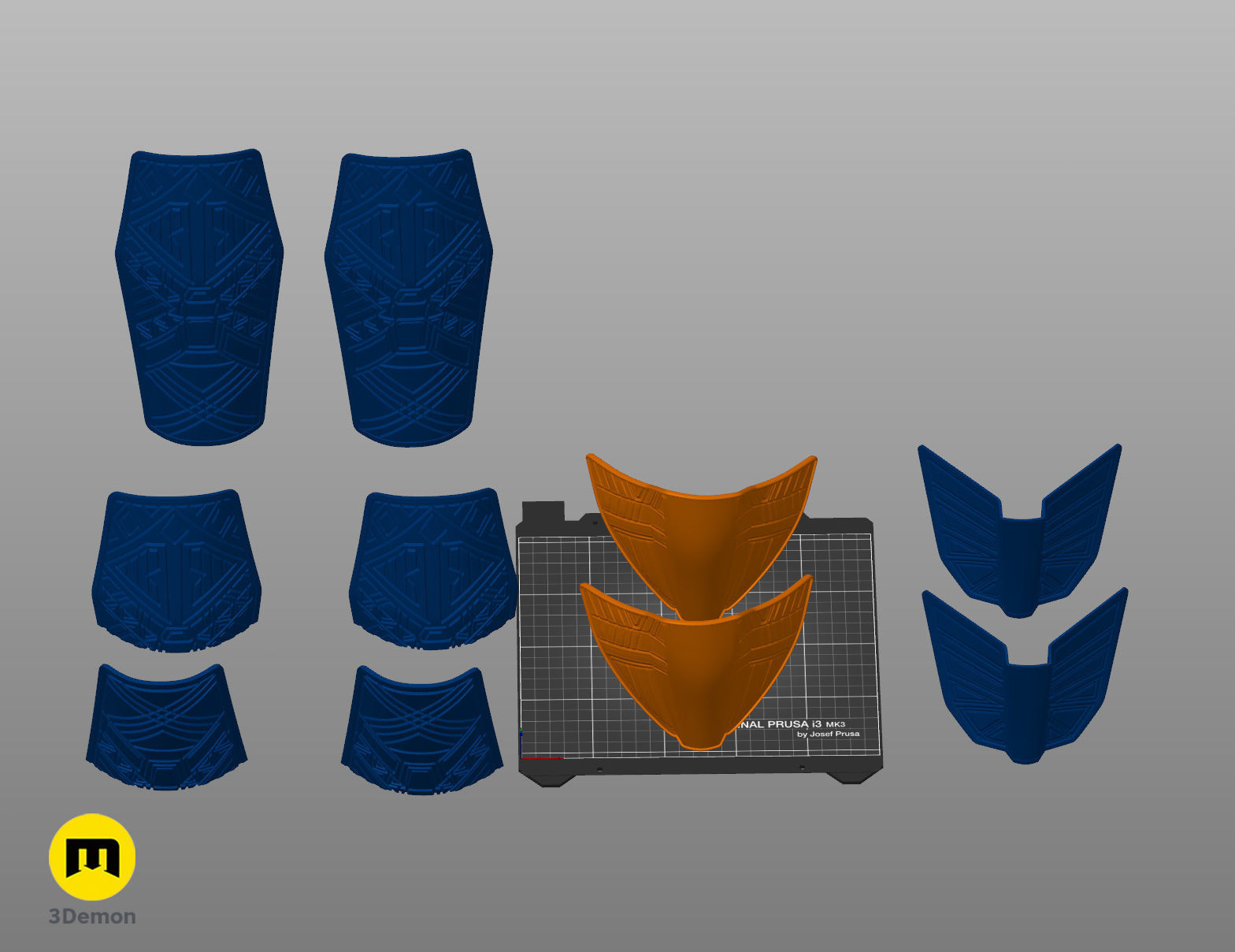 Dora Milaje Armor - Wakanda Forever 3D print model_6