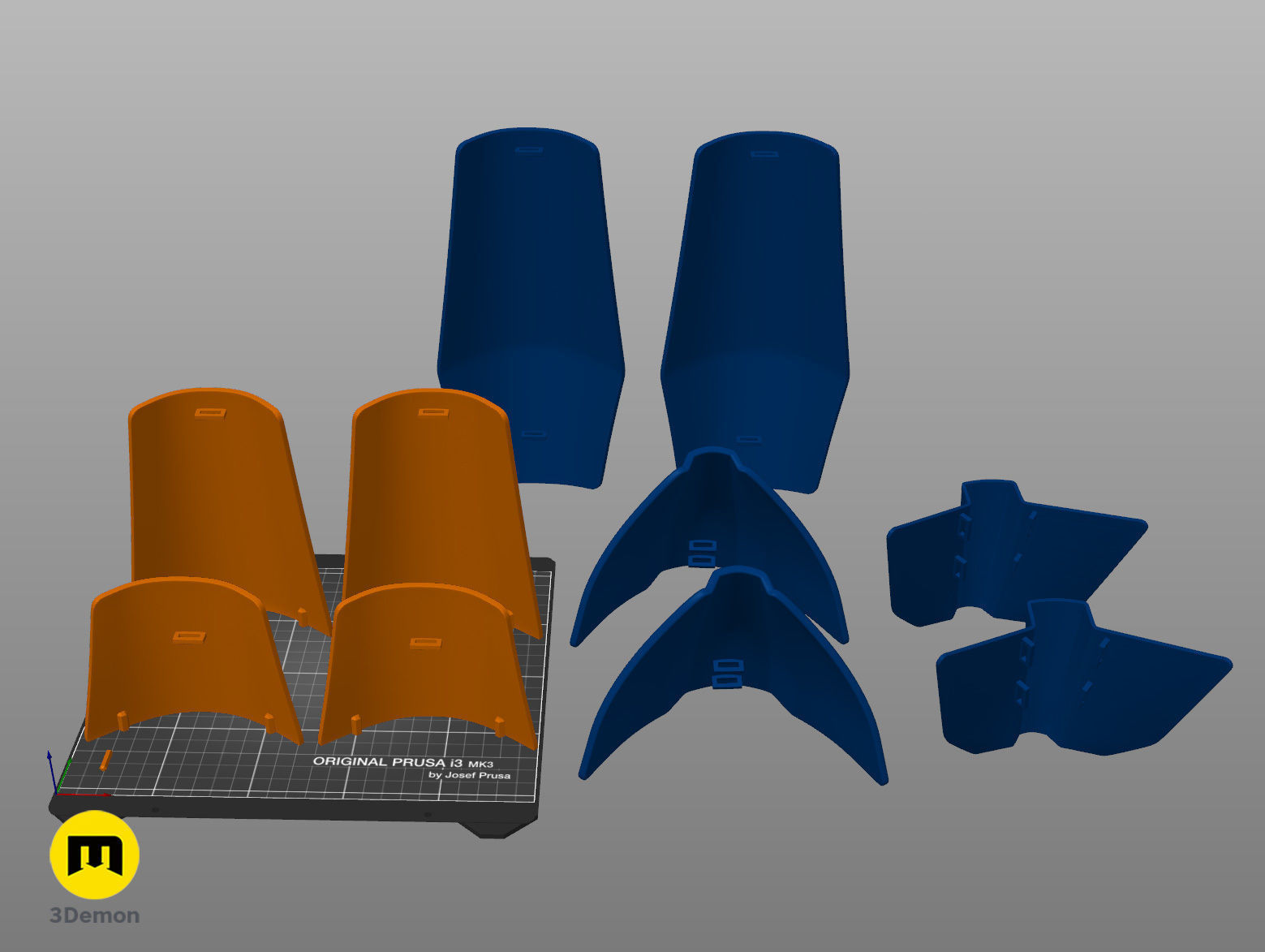 Dora Milaje Armor - Wakanda Forever 3D print model_8