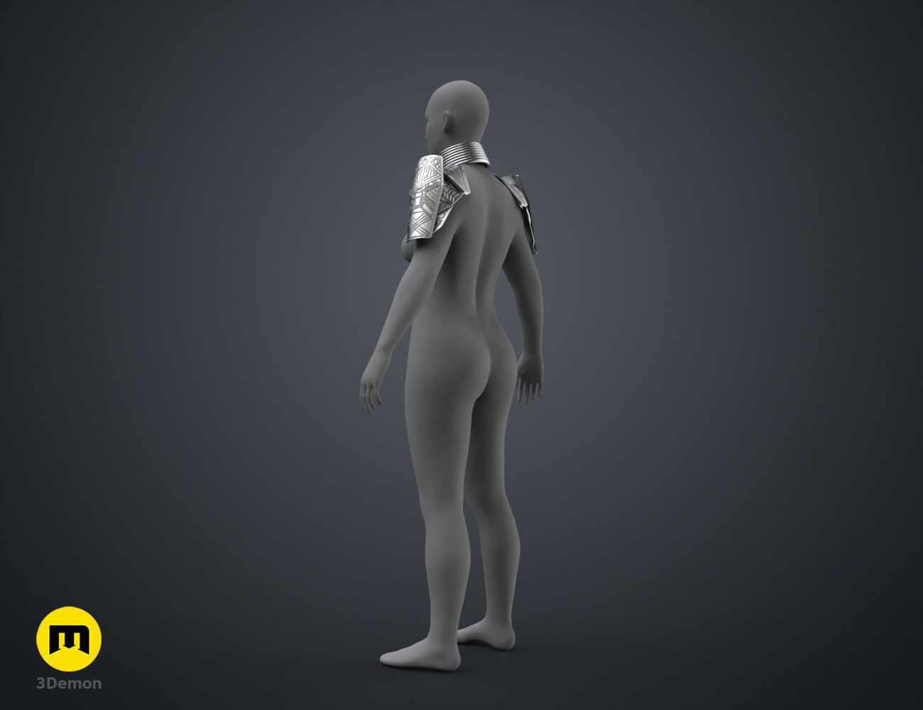 Dora Milaje Armor - Wakanda Forever 3D print model_23