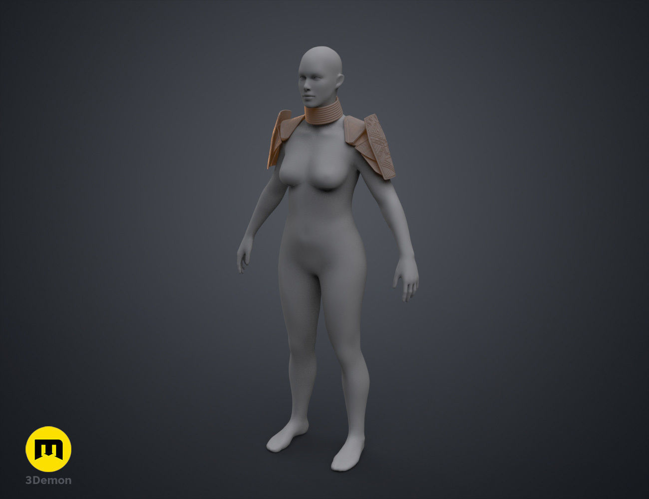 Dora Milaje Armor - Wakanda Forever 3D print model_10