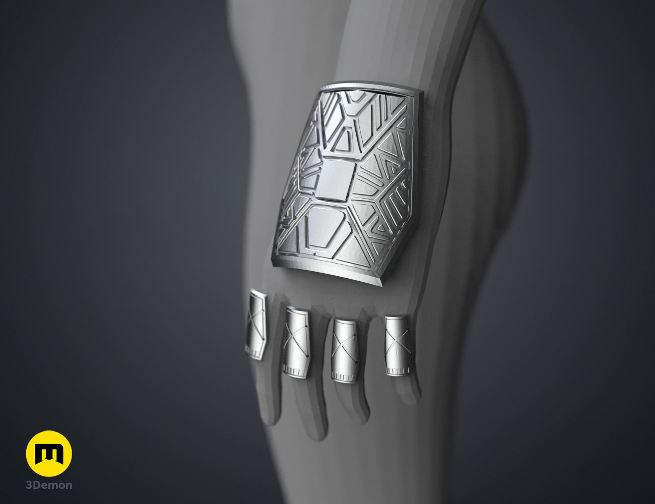 Dora Milaje Armor - Wakanda Forever 3D print model_1