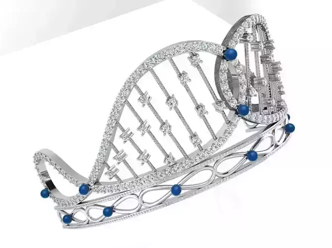 Infinity necklace 3217 3D print model