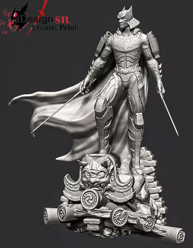 Batman Samuray 3D print model_0